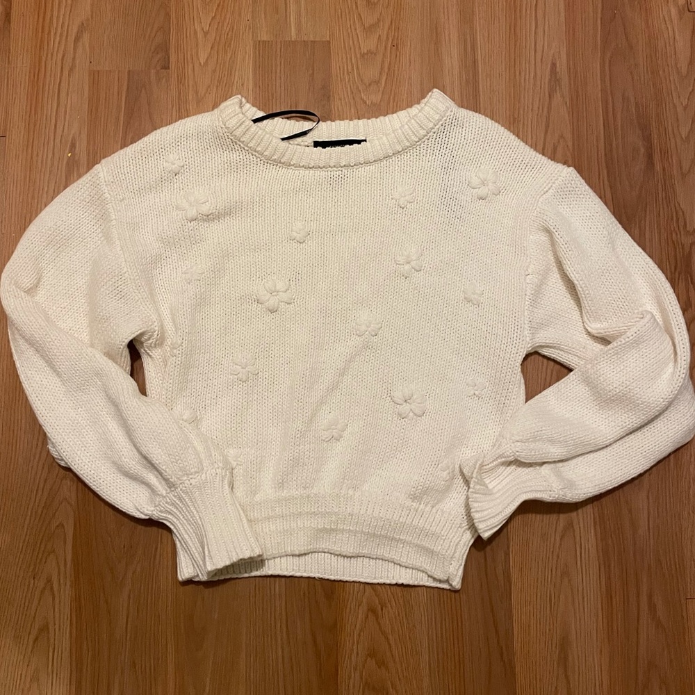Forever 21 Floral Sweater